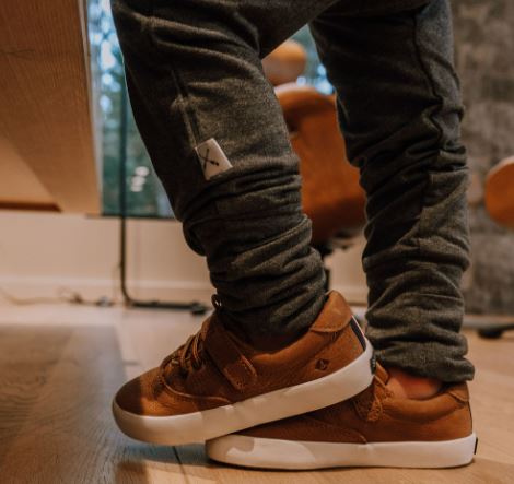 Baby / Kids 2-way zip Bamboo Romper -Charcoal with black zipper -Paddle your own canoe