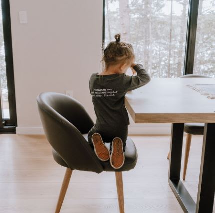 Baby / Kids 2-way zip Bamboo Romper -Charcoal with black zipper -Paddle your own canoe