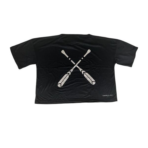 The Weekender Boxy Tee - Values - Black