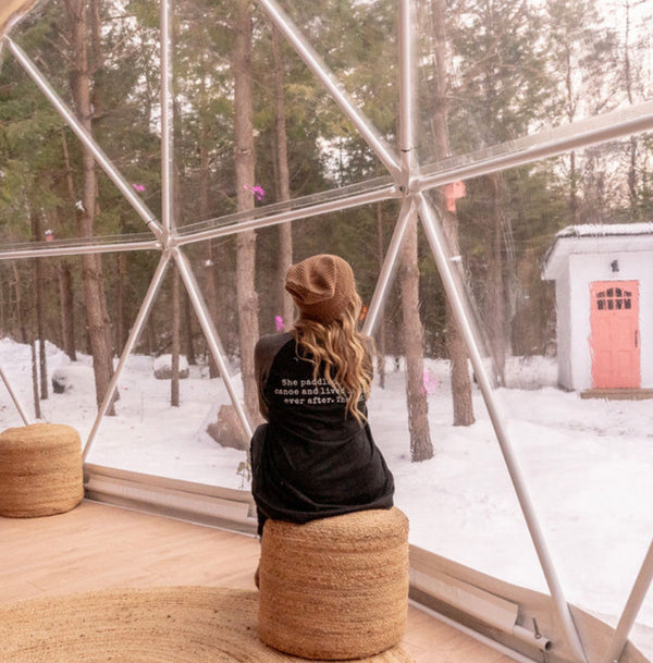 FACTORY SECONDS - The Classic Raglan- She paddled her own canoe
