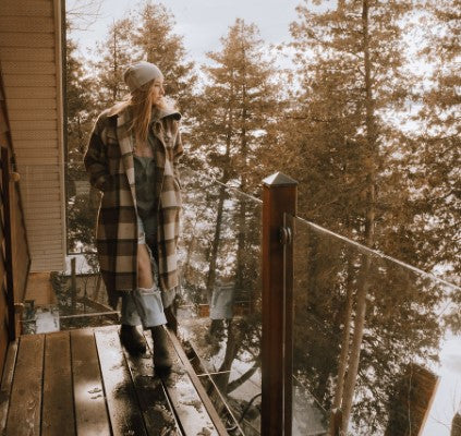 Discounted *Please read* The Lake Jacket - Brown