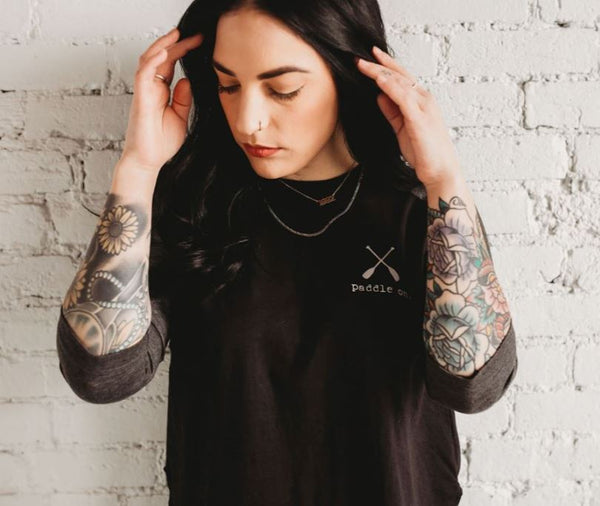 FACTORY SECONDS - The Classic Raglan- She paddled her own canoe