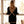 Load image into Gallery viewer, Knit Sweater Dress - Canoe & Lake Exclusive - Black & Sand