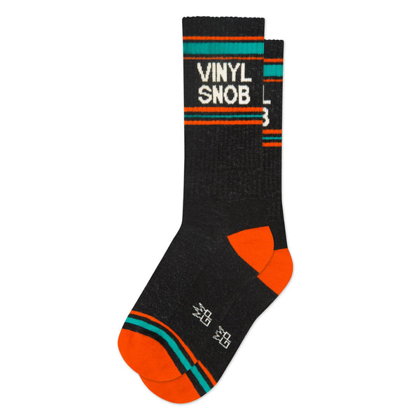 Vinyl Snob Gym Crew Socks