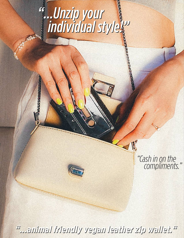 Retro Cassette Wallet | 80s Card Holder Coin Purse | Black