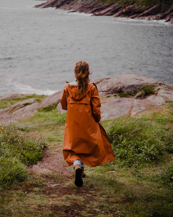 Mernini Raincoat - 42" - Caramel