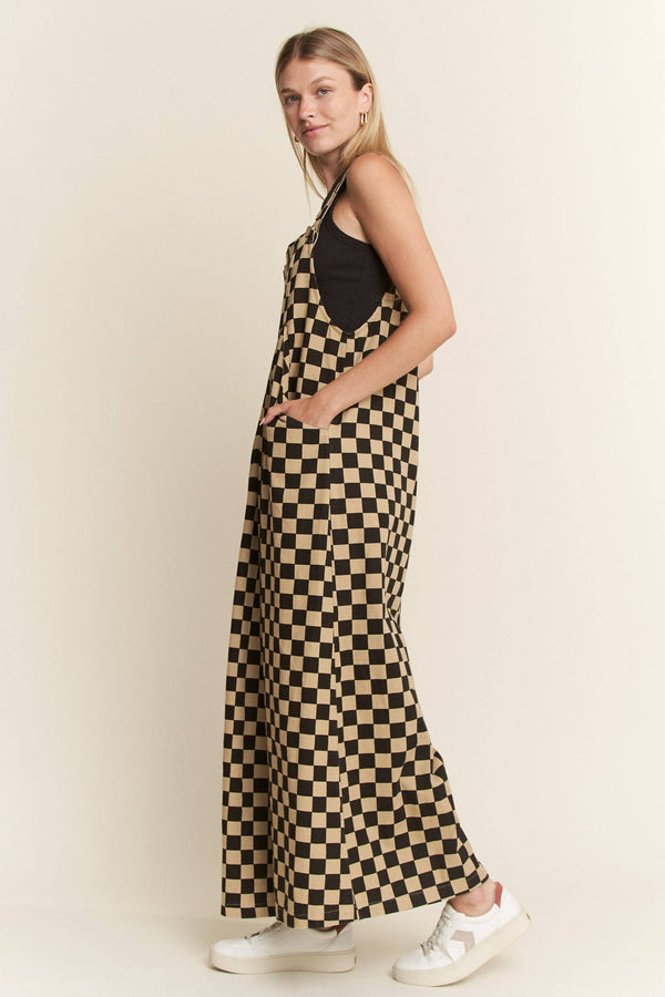 JADE BY JANE California- WIDE LEG OVERALLS