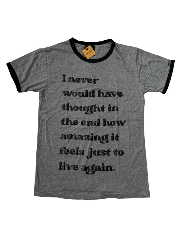 Notes Of Indie- Unisex Ringer Tee - Live Again