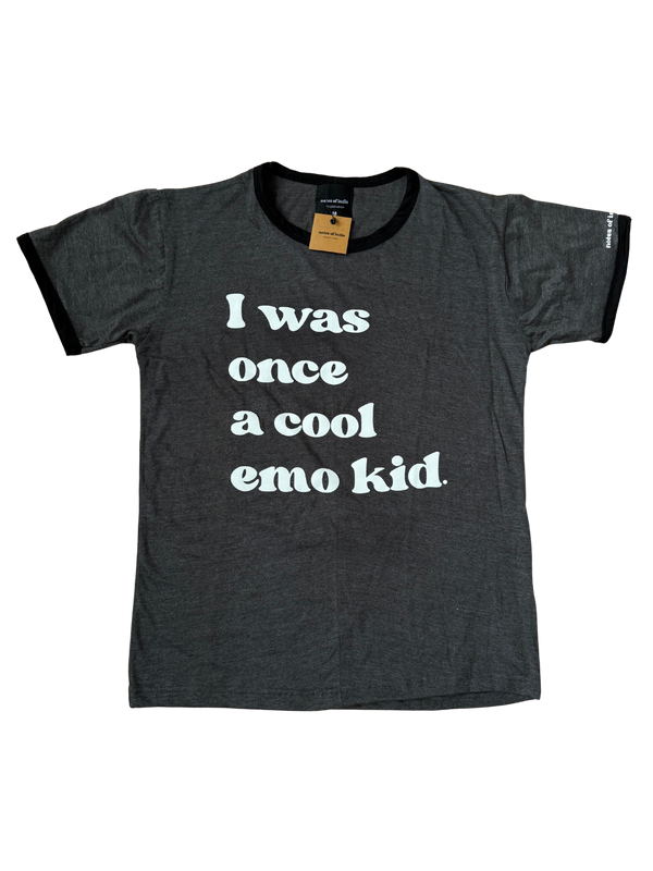 Notes Of Indie- Unisex Ringer Tee - Emo Kid