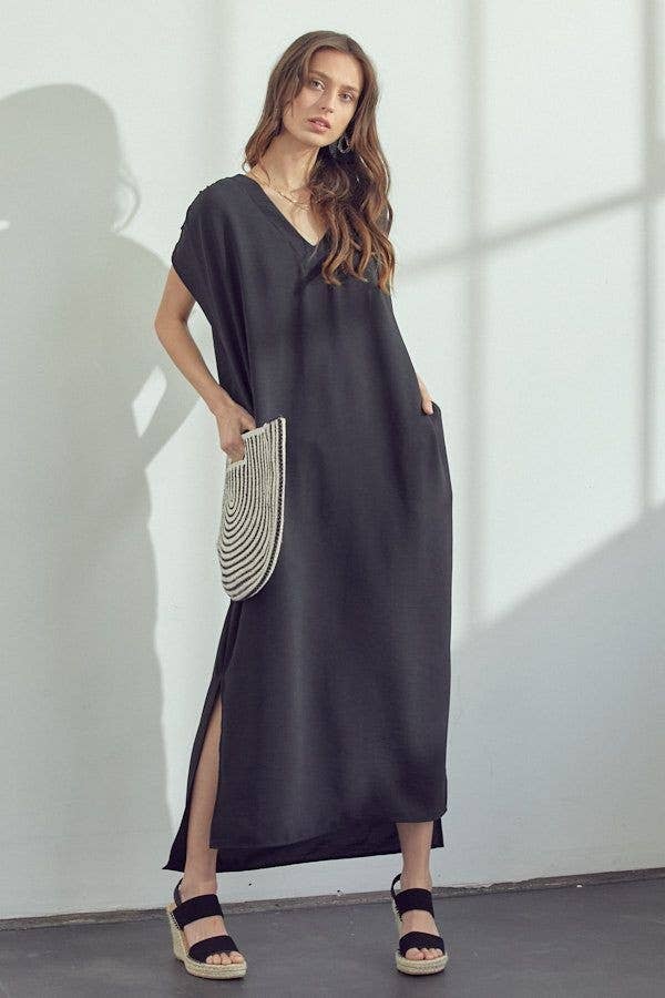 JADE BY JANE California -BOXY MAXI DRESS