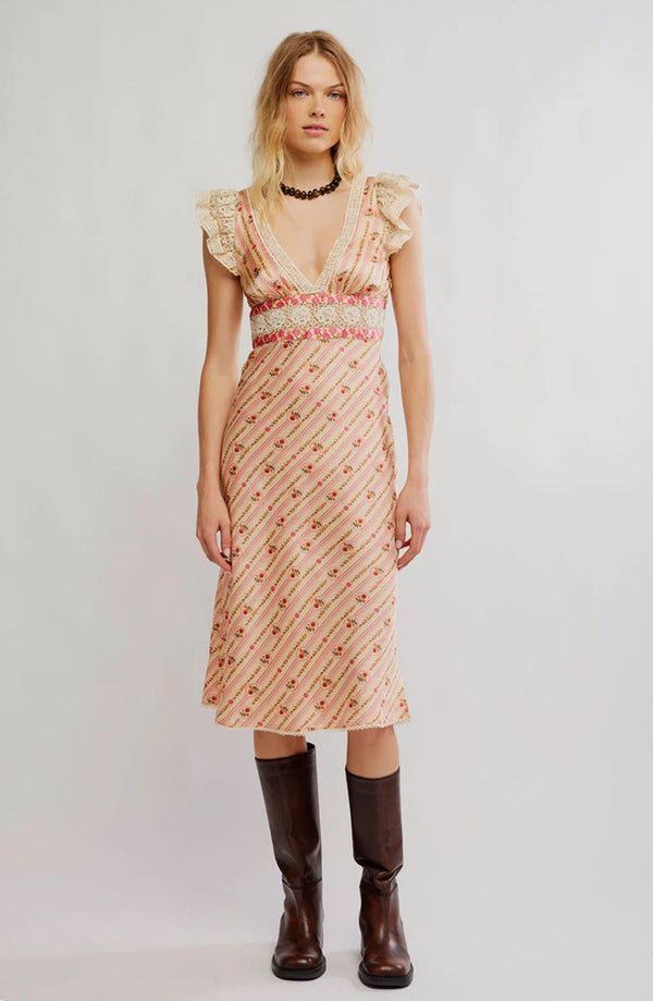 Free People -Bali Belle Midi Dress