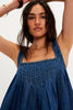 Katie Denim Tunic - Deep Wash