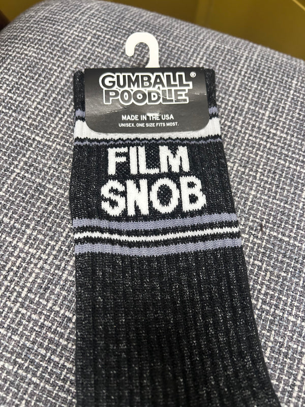 Film Snob Gym Crew Socks