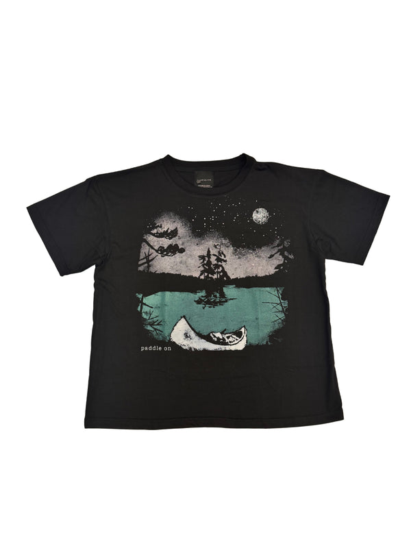 Canoe-Overcome Anything - Black Unisex Fit - Festival Tee