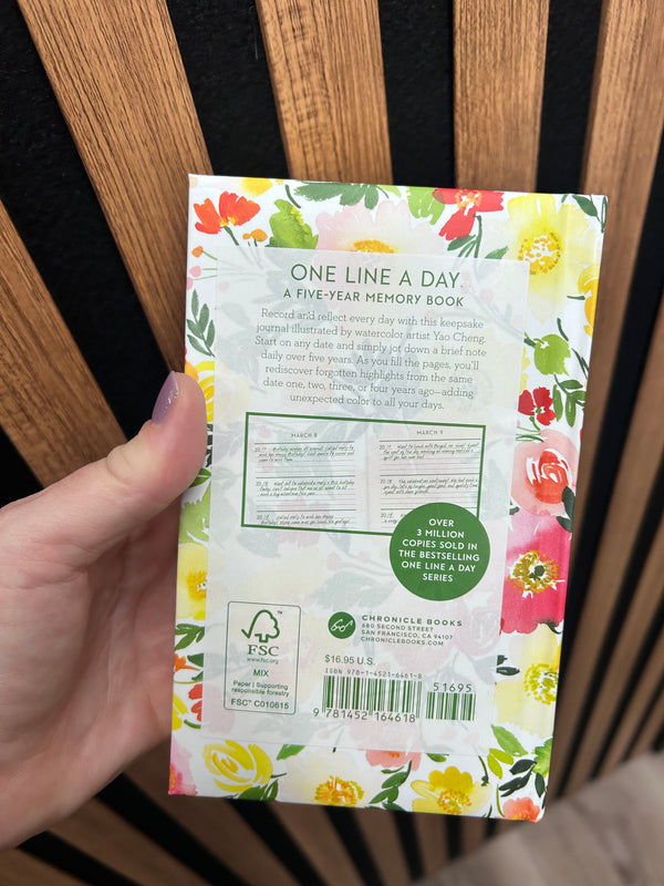 One line a day memory book