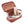 Load image into Gallery viewer, MYTAGALONGS CLEAR TRAIN CASE - Desert Rose

