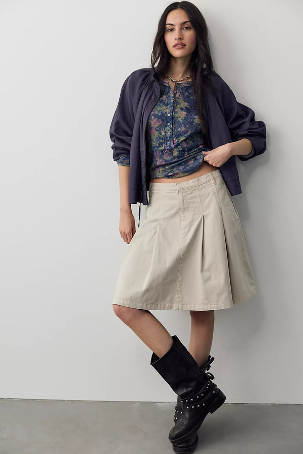Free People Jamie Printed Henley