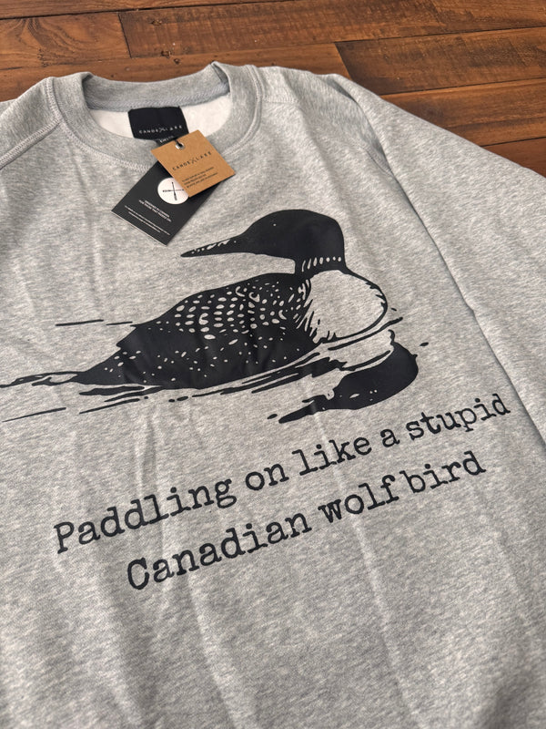 Adult Unisex Crew - Wolf Bird