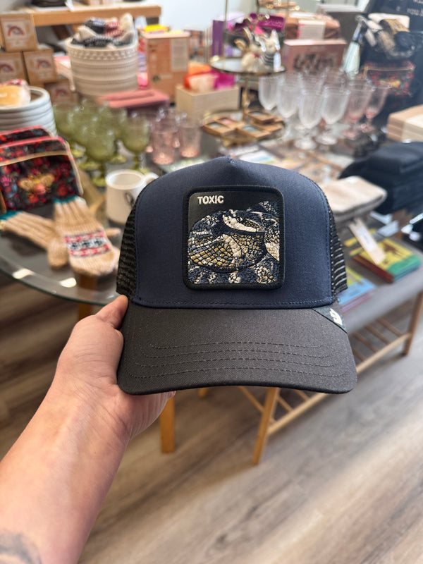 Goorin Bros - Toxic - Navy with black brim and mesh