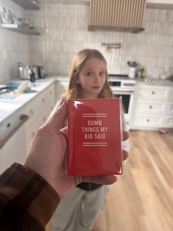 Dumb Things My Kid Said Mini Book