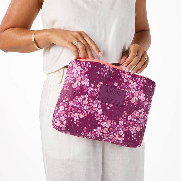 Aloha Mid Size Pouch - Wildflower