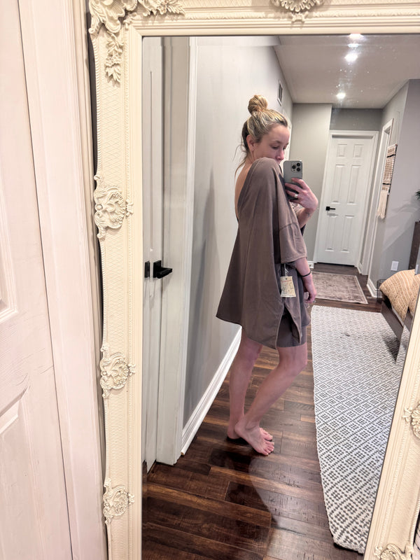 Free People - Hot Shot Reversible Set -Chocolate