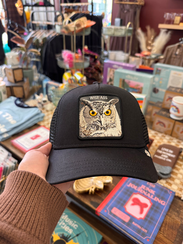 Goorin Bros - Wise Ass Owl - Mesh back - Black