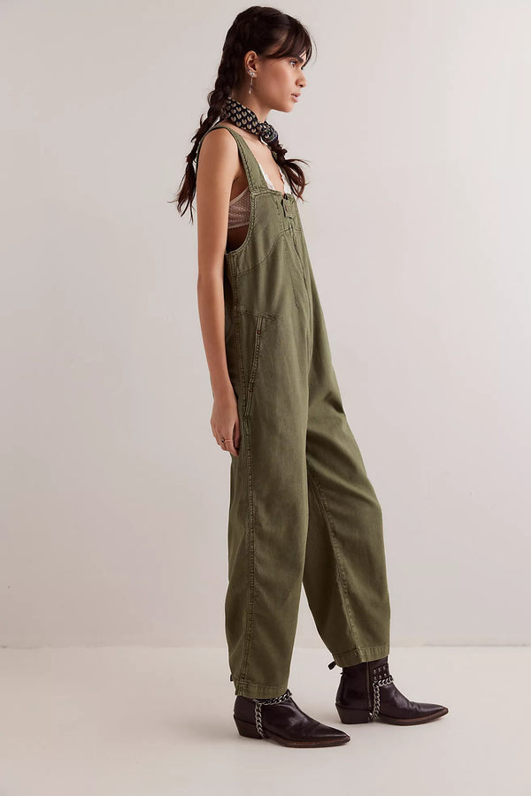 Jude One Piece Overalls - Verdant Green