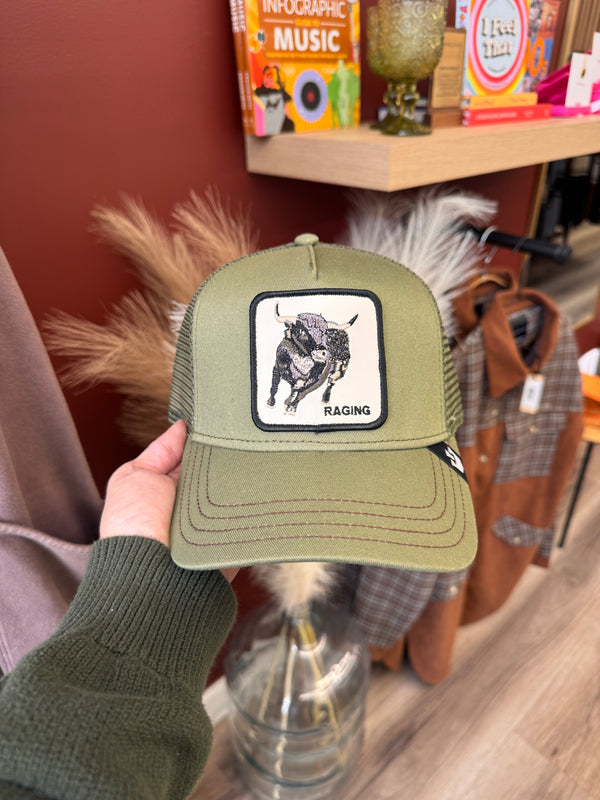 Goorin Bros - Raging Bull Mesh back - Army Green