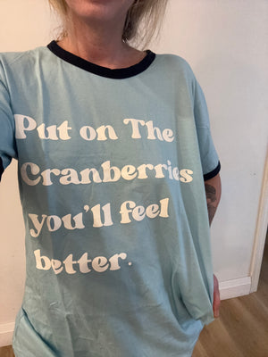 Notes Of Indie- Unisex Ringer Tee - The Cranberries