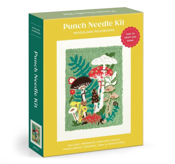 Punch Needle Kit - Mushrooms