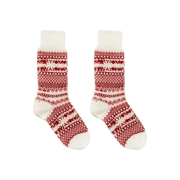 Nordic Wools Cozy Socks Asenka Cherry