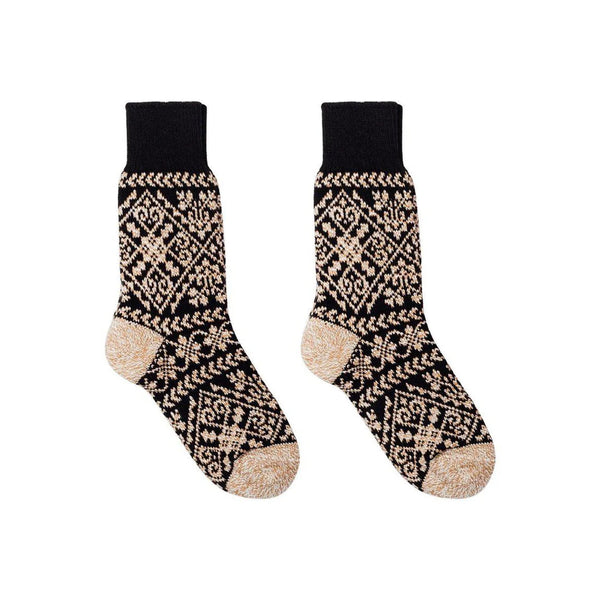 Nordic Wools Cozy Socks Zelta Black