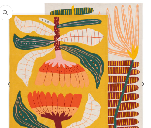 Set of 2 Venus Cloth Dishtowel