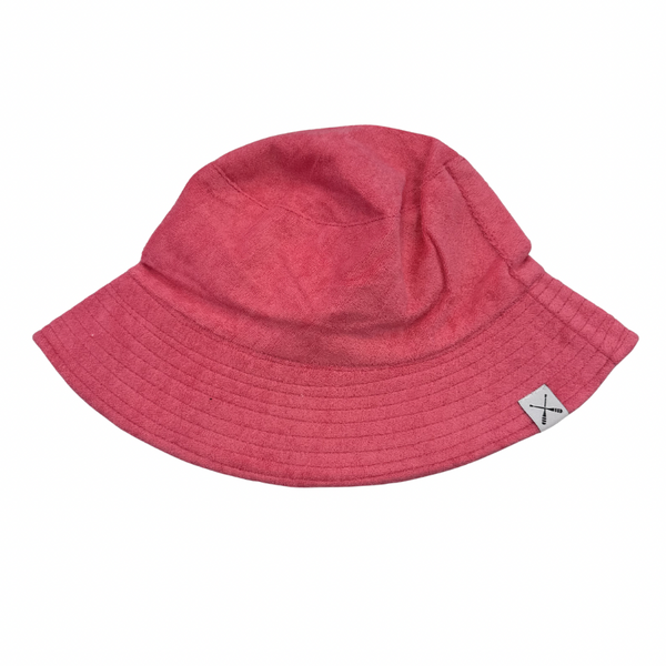 Towel Terry Wide Brim Bucket Hat