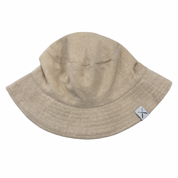 Towel Terry Wide Brim Bucket Hat