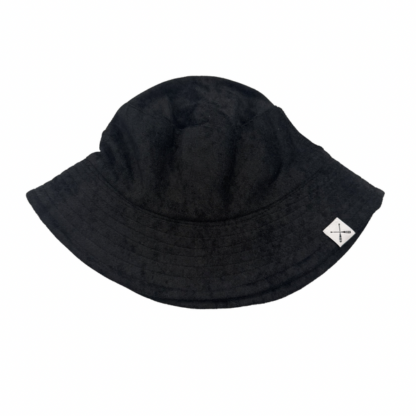 Towel Terry Wide Brim Bucket Hat
