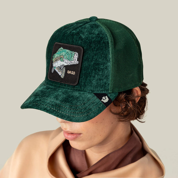 Goorin Bros - Bass Dazzled Mesh back - Green Cord
