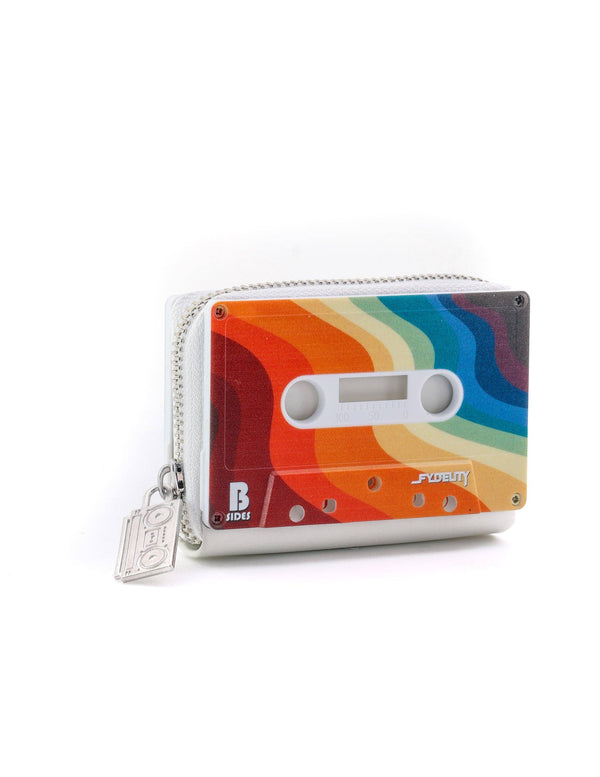 Retro Cassette Wallet | 80s Card Holder Coin Purse | Groovy