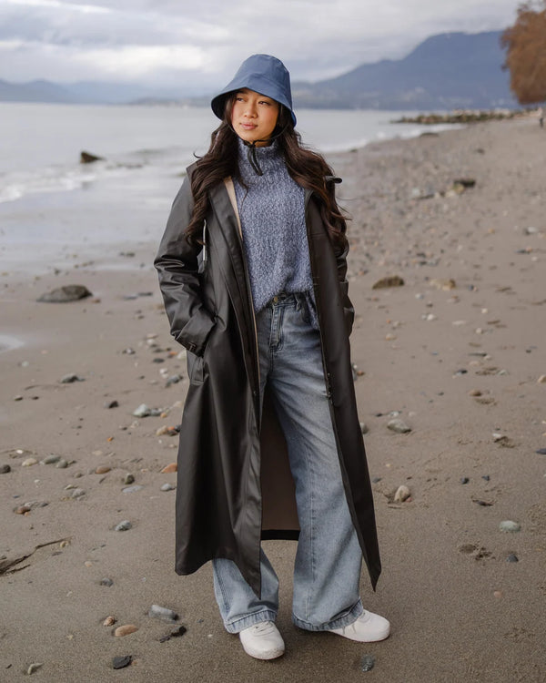 Mernini Raincoat - 42" - Black Beauty