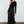Load image into Gallery viewer, Midi Dress - Knit top &amp; satin bottom - Black
