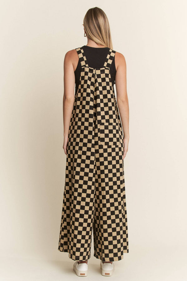 JADE BY JANE California- WIDE LEG OVERALLS