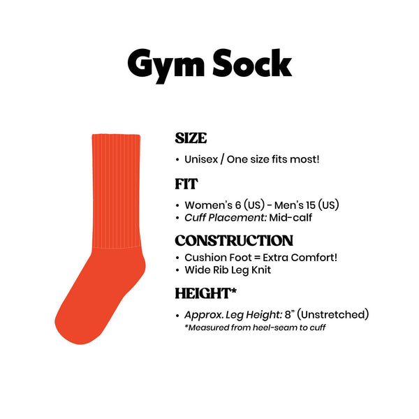 Everything Hurts and I'm Dying Gym Crew Socks