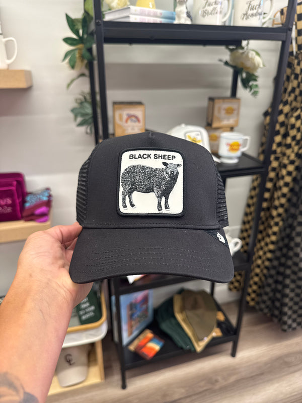 Goorin Bros - Black Sheep - Black - Meshback