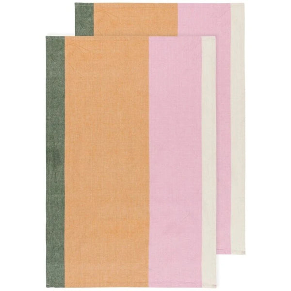 Set of 2 Bands Of Sun Cloth Dishtowel