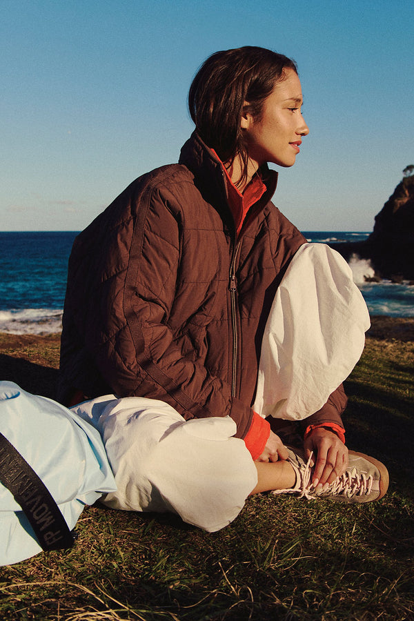 Free People - Pippa Packable Puffer - Cocoa