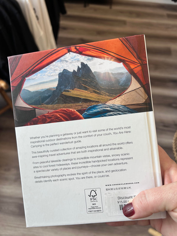 You Are Here Camping Book