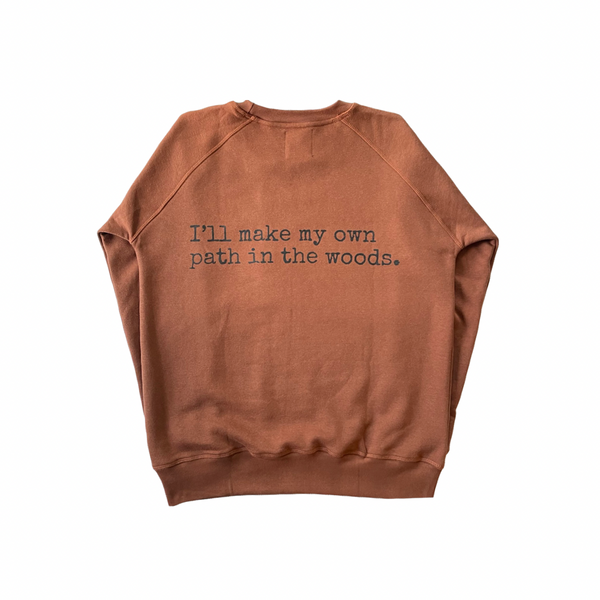 Adult Women’s Crew - Into The Woods Crew - Rust