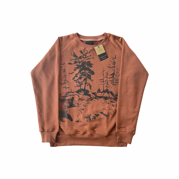 Adult Women’s Crew - Into The Woods Crew - Rust