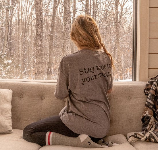 Algonquin Collection - Festival Tee - Grey